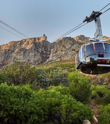 Table Mountain's cablecar evolution