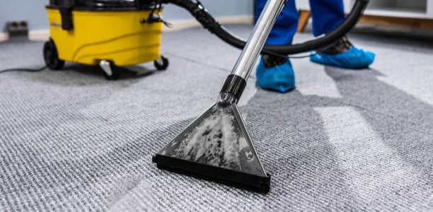 Cleaning Carpet With Vacuum Cleaner