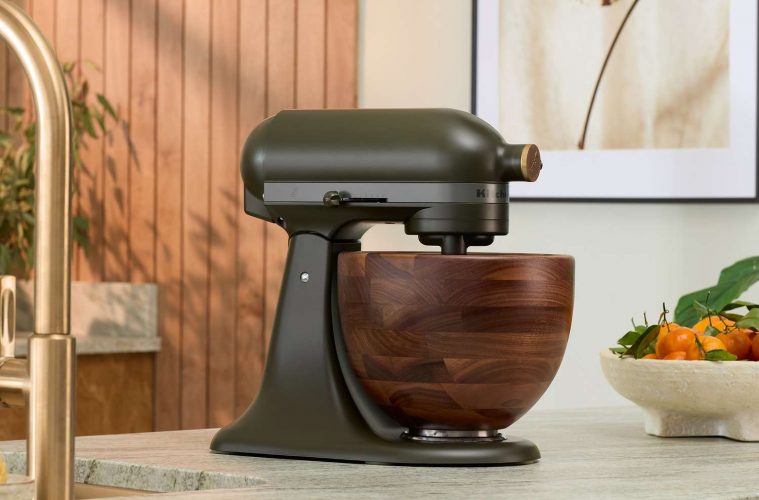 Bring nature indoors with KitchenAid's first-ever wooden bowl stand ...