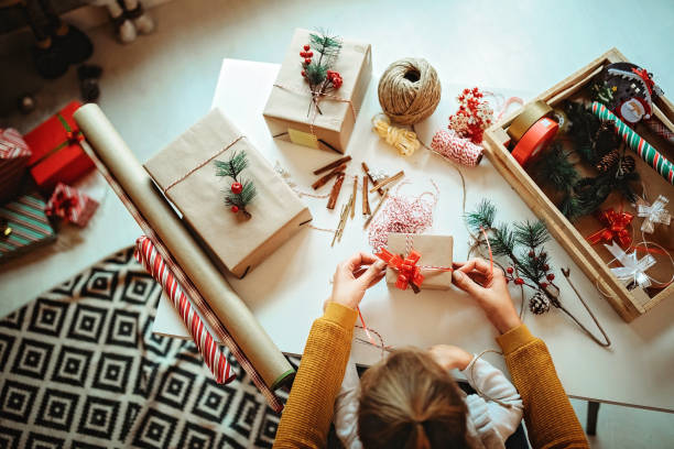 DIY of Christmas gifts at home