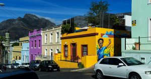 The iconic Bo Kaap art