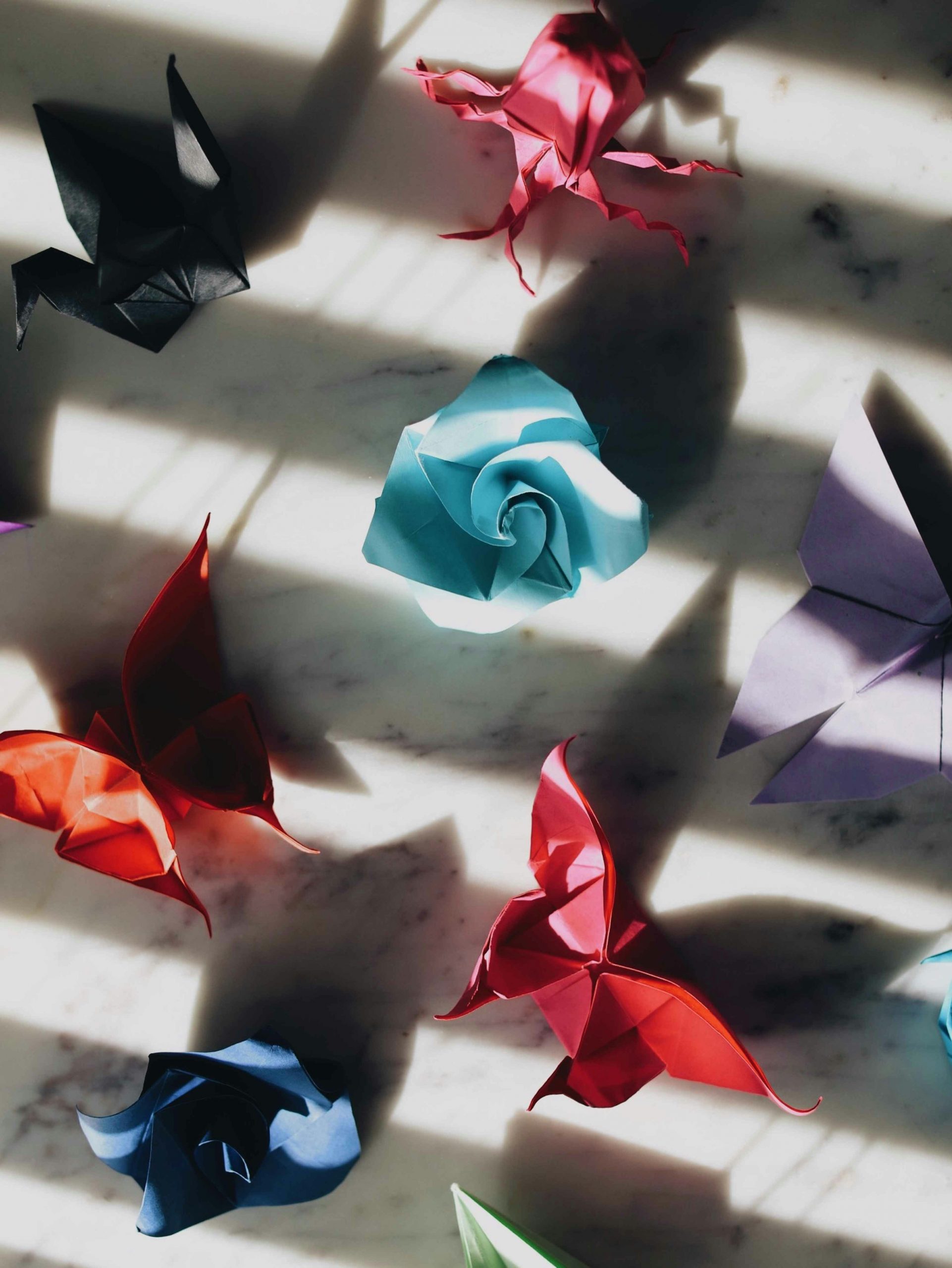 Paper flowers