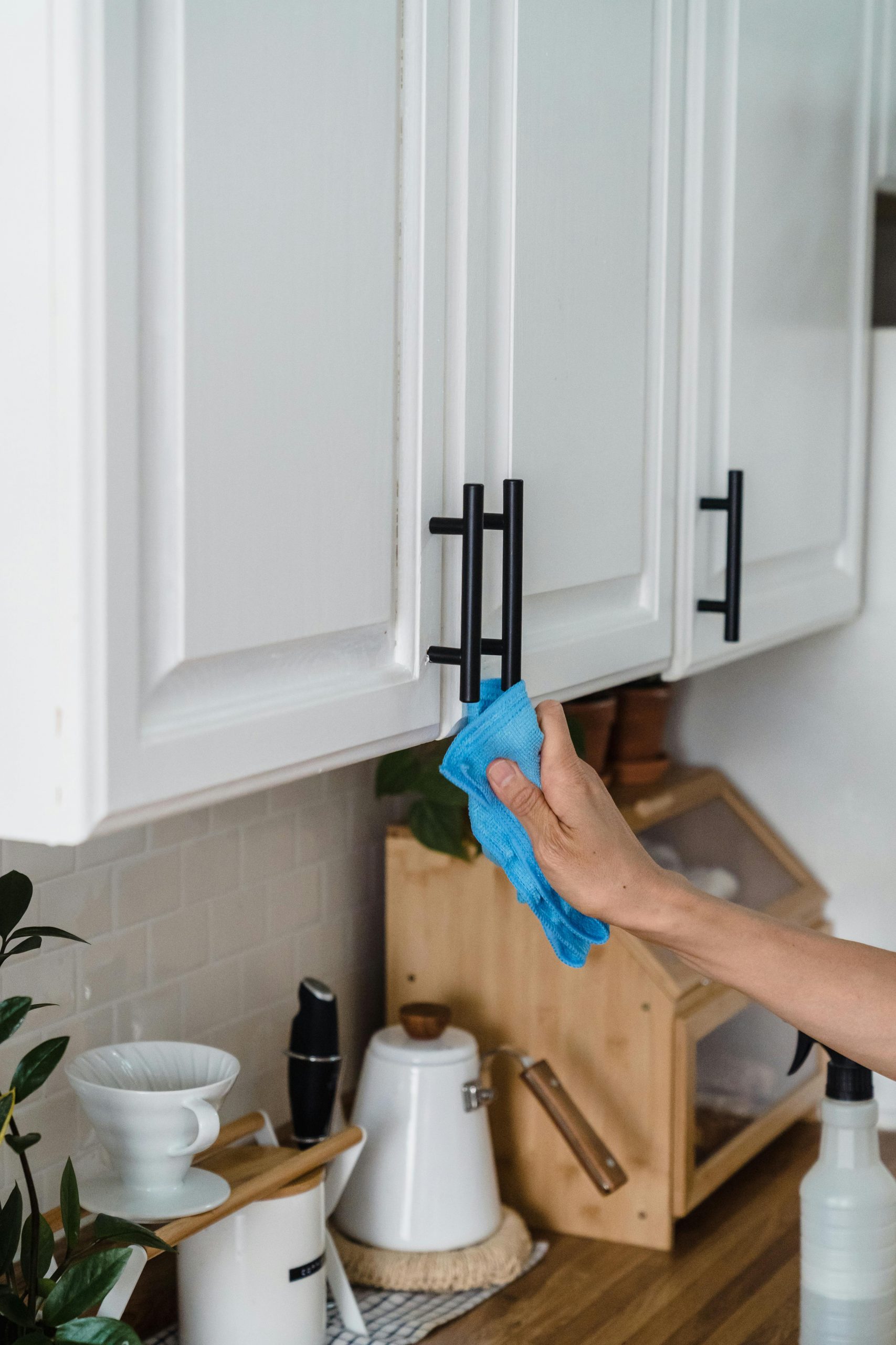 Cleaning kitchen towel